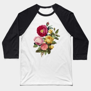 Rose Bouquet Baseball T-Shirt